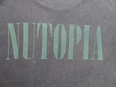 All Saints Vintage style Black Graphic T-Shirt - NUTOPIA - Large - Thumbnail 7