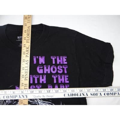 Beetlejuice Ghost With The Most Babe Graphic T Shirt Black Size Small - Thumbnail 5