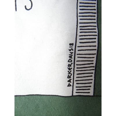 Threadless T Shirt Everything Hurts Grim Reaper Graphic Print Green Size M - Thumbnail 6