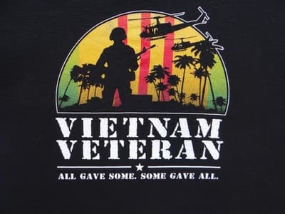 Vietnam Veteran Graphic T-Shirt - Tribute Tee - Thumbnail 3