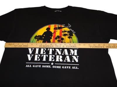 Vietnam Veteran Graphic T-Shirt - Tribute Tee - Thumbnail 5