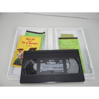 Disney Pixar Toy Story 2 VHS 1999 Clamshell Case Tom Hanks Tim Allen NTSC G - Thumbnail 4