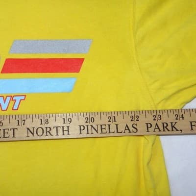 Maurice Malone Mojans Denim Equipment Yellow T Shirt Men's - Thumbnail 12