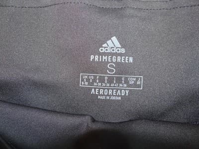 Adidas Women's Performance Leggings - Black with Stripes - Thumbnail 6