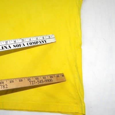 Maurice Malone Mojans Denim Equipment Yellow T Shirt Men's - Thumbnail 11
