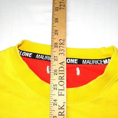 Maurice Malone Mojans Denim Equipment Yellow T Shirt Men's - Thumbnail 13