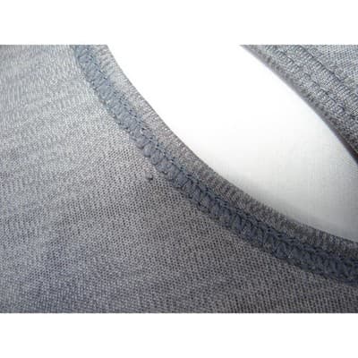 Nike Dri Fit Racerback Tank Top Gray Pink Stripes Athletic Workout Size S - Thumbnail 5