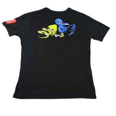 Nintendo Switch Splatoon 3 Black T Shirt Mens Large Gaming Nintendo Tee - Thumbnail 3