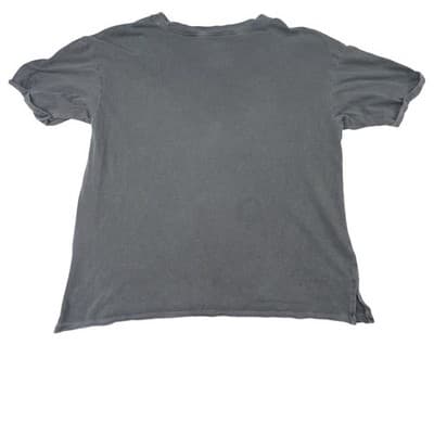The Rolling Stones Logo T Shirt Gray Short Sleeve Cotton Blend Graphic Tee XS - Thumbnail 4