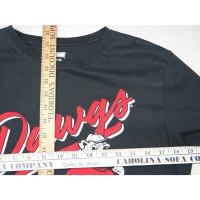 Tailgate Georgia Bulldogs Dawgs NCAA Football T Shirt Womens Medium Black - Thumbnail 5