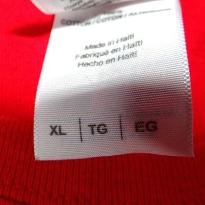 Ohio State Buckeyes Red Heavy Cotton T Shirt Mens Size XL - Thumbnail 2