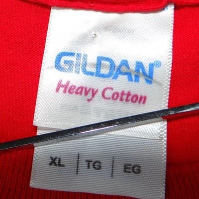 Ohio State Buckeyes Red Heavy Cotton T Shirt Mens Size XL - Thumbnail 3