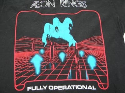 AEON RINGS Fully Operational Graphic T-Shirt - Thumbnail 3