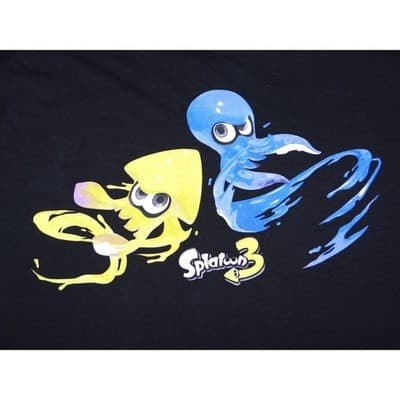 Nintendo Switch Splatoon 3 Black T Shirt Mens Large Gaming Nintendo Tee - Thumbnail 5