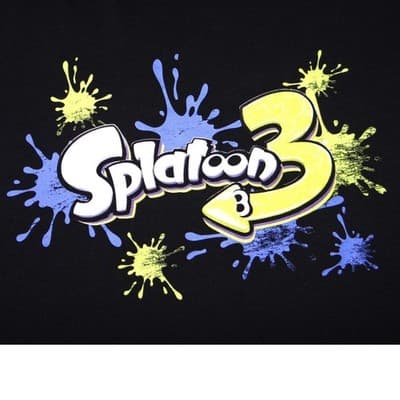 Nintendo Switch Splatoon 3 Black T Shirt Mens Large Gaming Nintendo Tee - Thumbnail 4