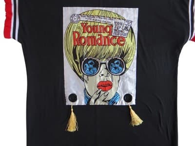Vintage Young Romance Graphic T-Shirt - Thumbnail 2