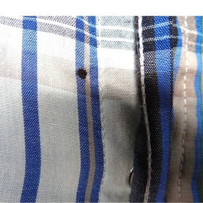 ELY PLAINS Mens Plaid Western Shirt Short Sleeve Pearl Snap Size M - Thumbnail 7
