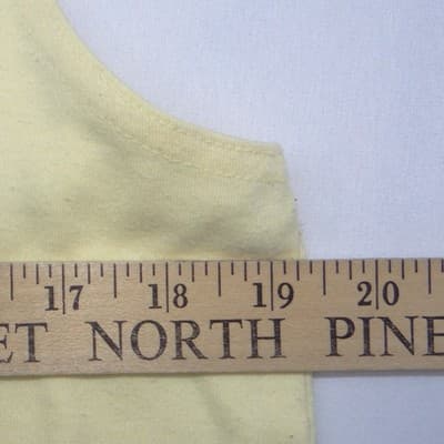 Michael Kathy Mims Cole Womens Sleeveless Knit Tank Top Pale Yellow Scoop Neck - Thumbnail 9