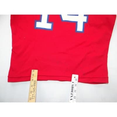 Vintage Rawlings NFL New England Patriots Jersey Red 14 Mens Medium USA - Thumbnail 10