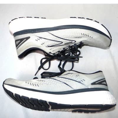 Brooks Ghost 14 Womens Running Shoes Grey Blue Size 9.5 Narrow 2A Sneakers - Thumbnail 2