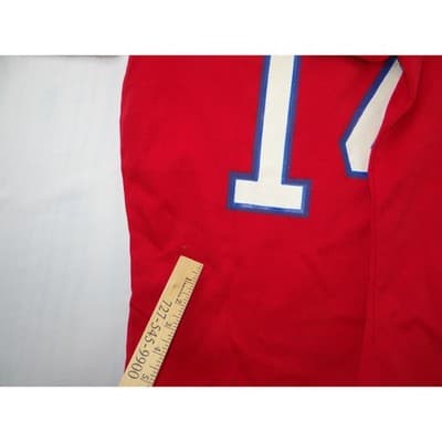 Vintage Rawlings NFL New England Patriots Jersey Red 14 Mens Medium USA - Thumbnail 13