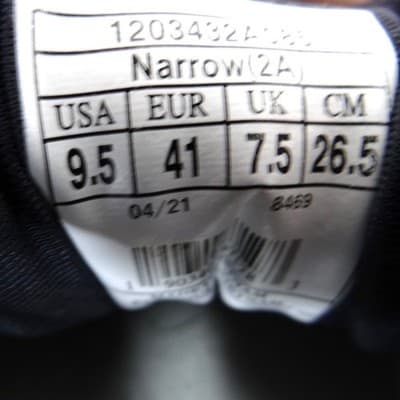 Brooks Ghost 14 Womens Running Shoes Grey Blue Size 9.5 Narrow 2A Sneakers - Thumbnail 3