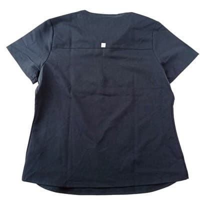 Fabletics Womens Black V-Neck Performance Scrub Top Uniform Size M - Thumbnail 3