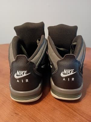 Nike Air Flight Falcon [397204-302] Green Black Gray Shoes, Men's Size 8.5 - Thumbnail 4