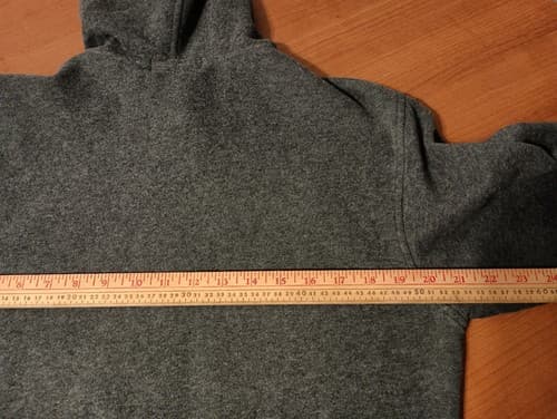 Lauren Ralph Lauren Womens Small Hoodie Sweatshirt Full Zip Grey Cotton Fleece - Thumbnail 8