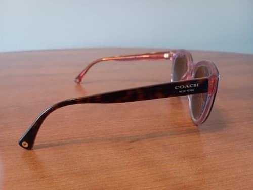 Coach HC 8056 L052 Kylie Eyeglasses FRAMES ONLY 5115/14 Tortoise Pink 53 20 135 - Thumbnail 7