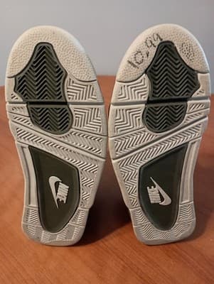 Nike Air Flight Falcon [397204-302] Green Black Gray Shoes, Men's Size 8.5 - Thumbnail 9