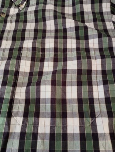 Pendleton Button Down Shirt Mens Medium Plaid Check Long Sleeve 100% Cotton - Thumbnail 3