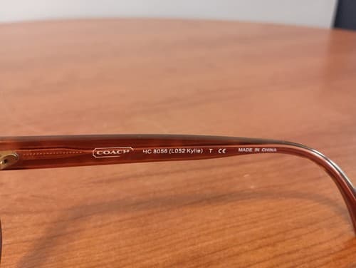 Coach HC 8056 L052 Kylie Eyeglasses FRAMES ONLY 5115/14 Tortoise Pink 53 20 135 - Thumbnail 6