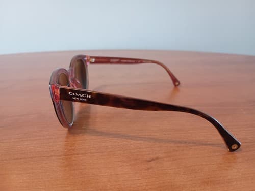 Coach HC 8056 L052 Kylie Eyeglasses FRAMES ONLY 5115/14 Tortoise Pink 53 20 135 - Thumbnail 3