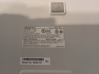 Sony NSZ-GT1 1080p Blu-Ray Disc Player Google TV Wi-Fi TESTED with remote works! - Thumbnail 8