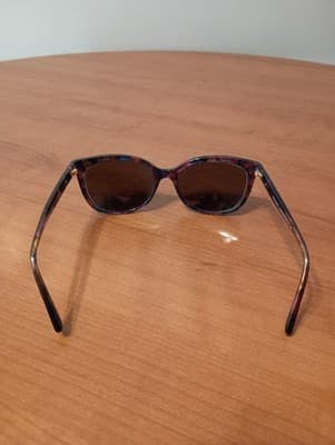 Coach Eyeglasses Frame Only HC 8132 (L109) 52888H Confetti Purple 57-17-135 2N - Thumbnail 4