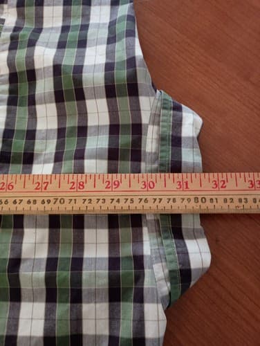Pendleton Button Down Shirt Mens Medium Plaid Check Long Sleeve 100% Cotton - Thumbnail 9