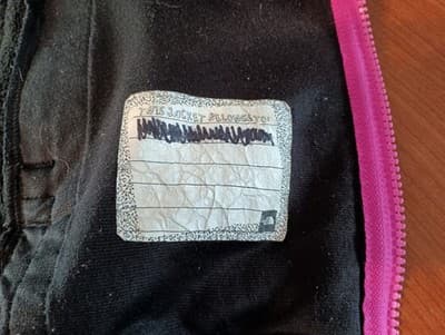 The North Face Denali Plush Jacket Girls Black Fuschia Pink Size Large 14/16 - Thumbnail 5