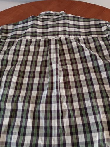 Pendleton Button Down Shirt Mens Medium Plaid Check Long Sleeve 100% Cotton - Thumbnail 7