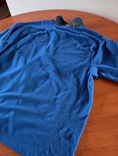 The NORTH FACE Mens Sweater XL Blue Full Zip Mock Neck Polyester Fleece Pockets - Thumbnail 7