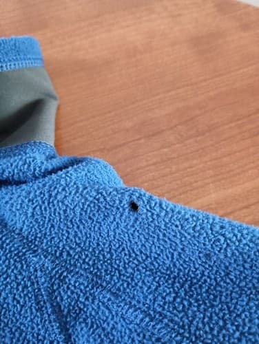 The NORTH FACE Mens Sweater XL Blue Full Zip Mock Neck Polyester Fleece Pockets - Thumbnail 5