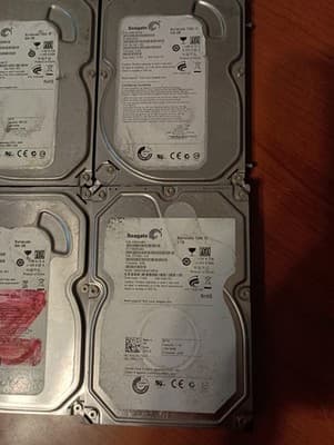LOT OF 6 Seagate Barracuda 7200.12 HDD SATA 3.5" Mixed Lot - Thumbnail 2