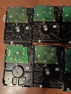 LOT OF 6 Seagate Barracuda 7200.12 HDD SATA 3.5" Mixed Lot - Thumbnail 7