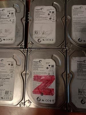 LOT OF 6 Seagate Barracuda 7200.12 HDD SATA 3.5" Mixed Lot - Thumbnail 3