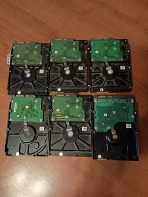 LOT OF 6 Seagate Barracuda 7200.12 HDD SATA 3.5" Mixed Lot - Thumbnail 5