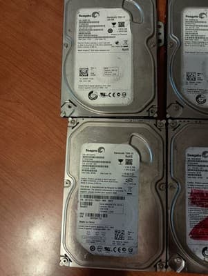 LOT OF 6 Seagate Barracuda 7200.12 HDD SATA 3.5" Mixed Lot - Thumbnail 4