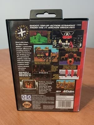 Revolution X Sega Genesis No Manual Tested Cleaned - Thumbnail 2