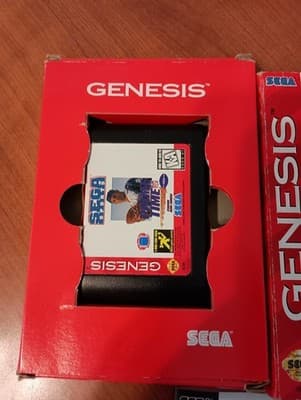 CIB Prime Time NFL Starring Deion Sanders (Sega Genesis, 1995) Complete *TESTED* - Thumbnail 3