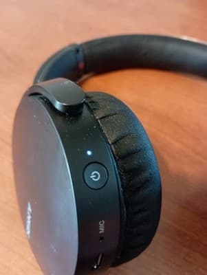 Sony MDR-XB650BT Over the Ear Headphones Black Extra Bass Bluetooth | Tested - Thumbnail 6