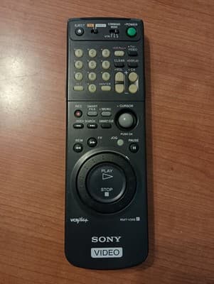 Sony VCR SLV-M10HF Video Cassette Recorder Hi-Fi Smart File W/ Remote Tested - Thumbnail 9